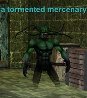 A tormented mercenary